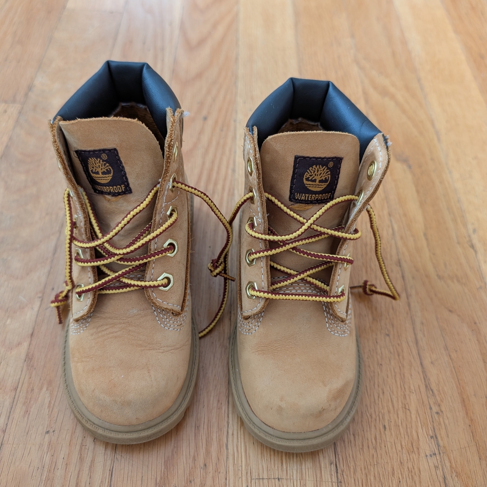 Timberland Kids Tan Waterproof Boots